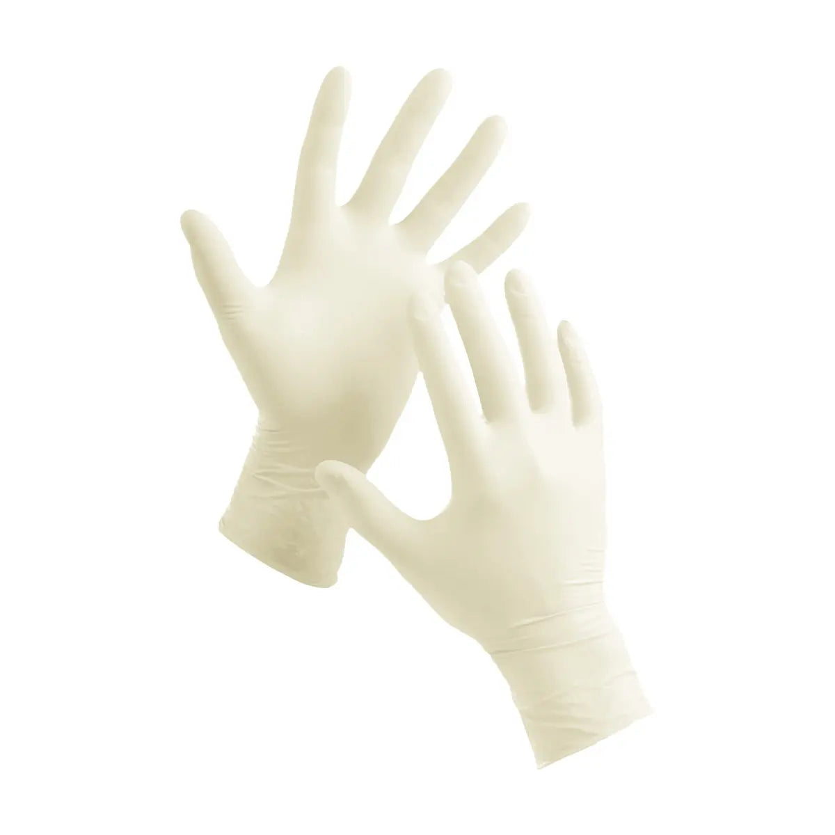 Guanti in lattice talcati tg. S · 100 pz
