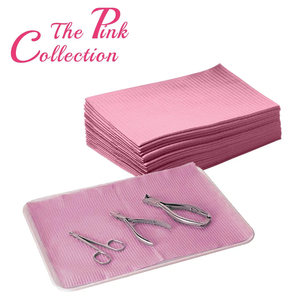 Tovaglioli in polietilene - rosa