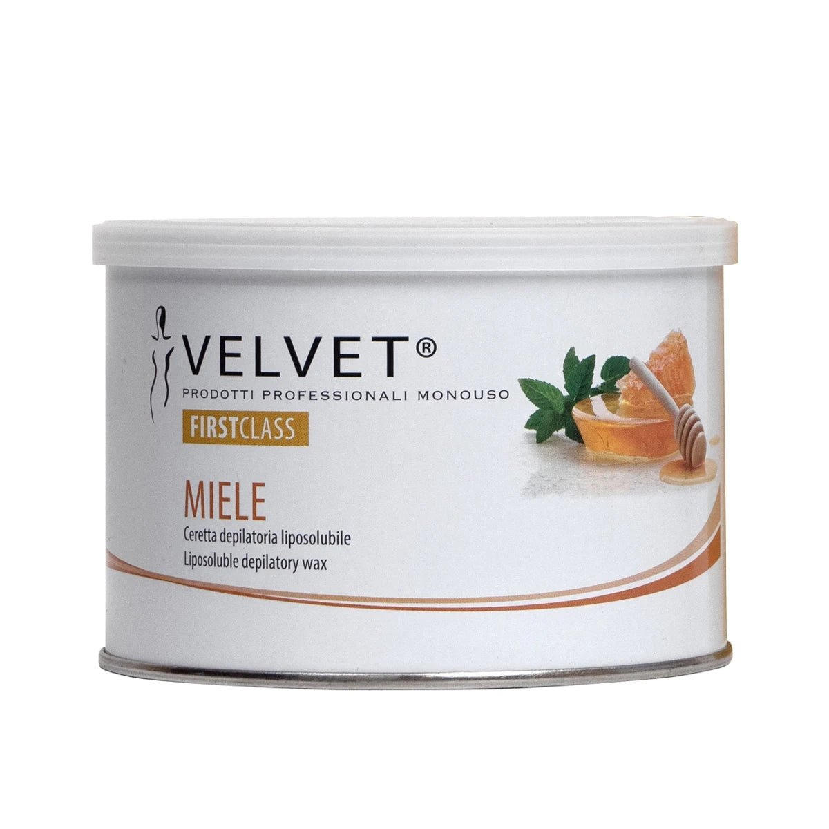 Cera epilatoria Velvet - Miele, 400 ml