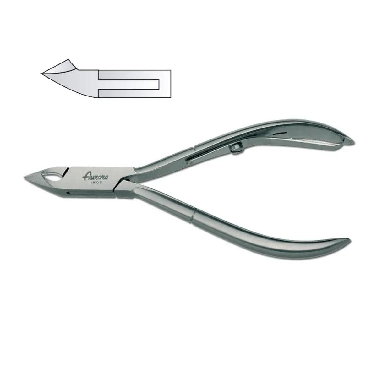Tronchese pelle INOX 7 mm corto