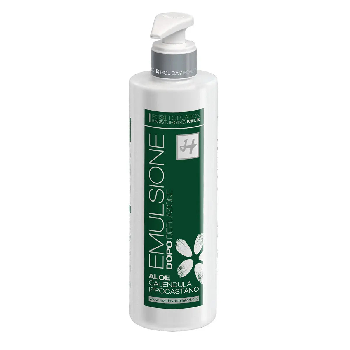 Emulsione post depilazione con Aloe, Calendula e Ippocastano - 500ml