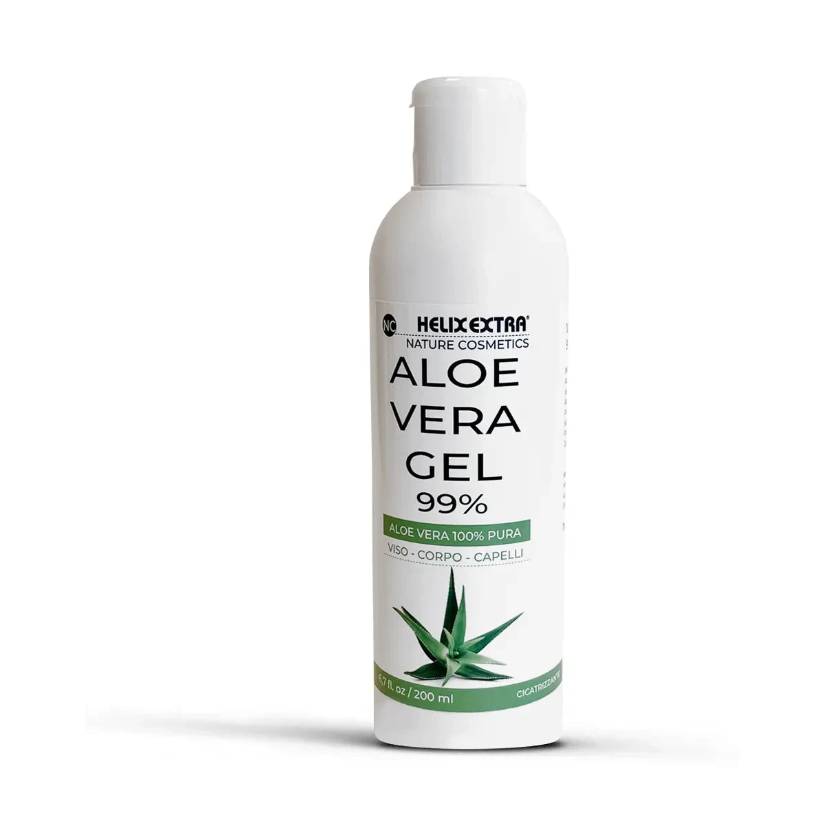 Aloe Vera Gel - Gel di Aloe Vera integrale al 99%. (200 ml)