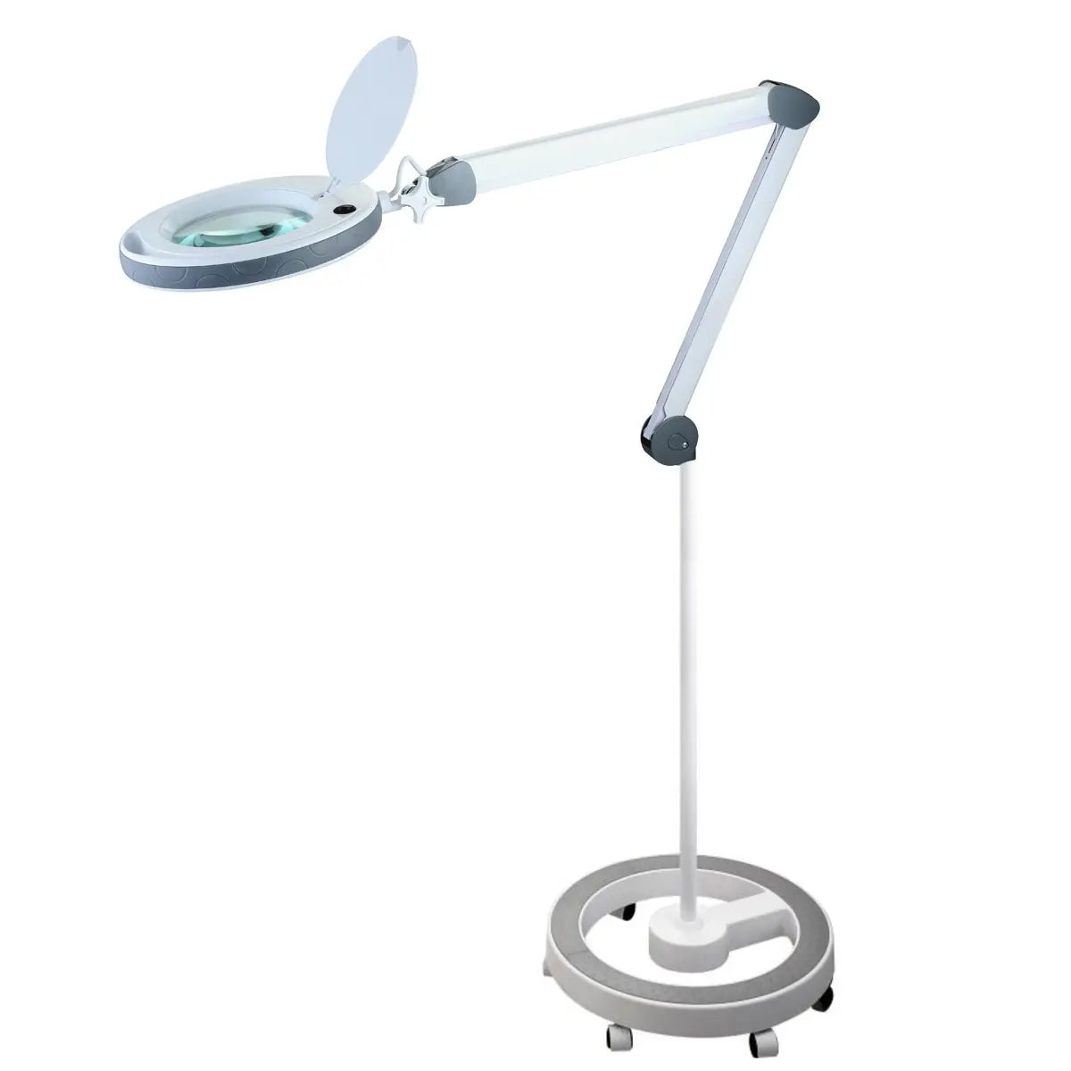 Lampada SMD-LED con lente 5 diottrie e stativo rotondo