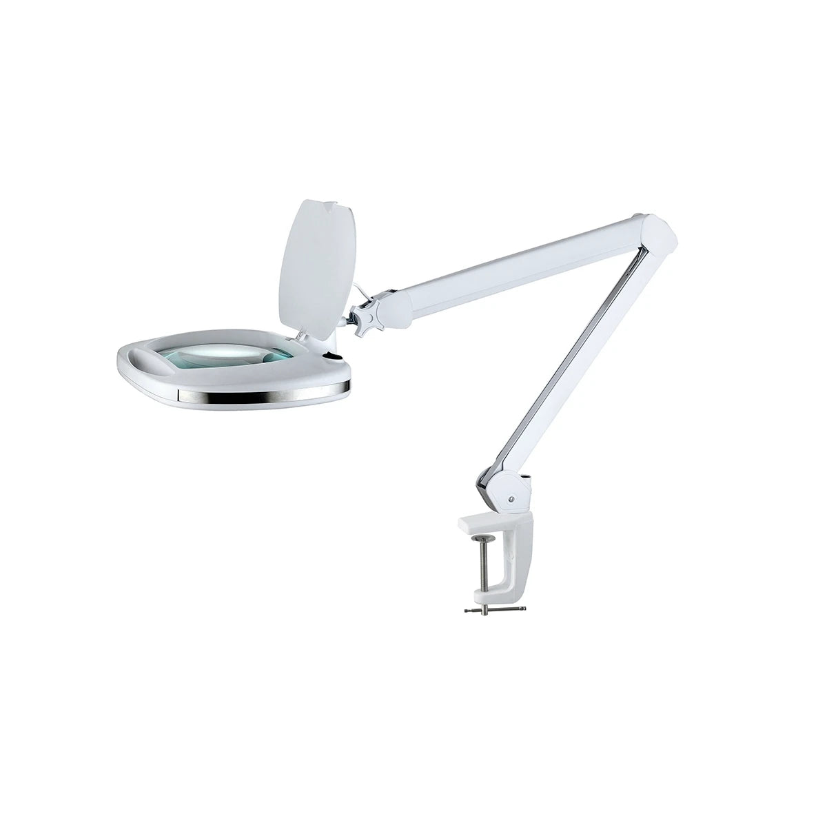 Lampada SMD-LED con lente 3 diottrie e morsetto
