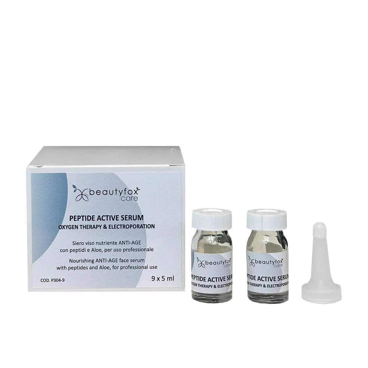 Siero attivo ai peptidi e aloe / 9 x 5 ml