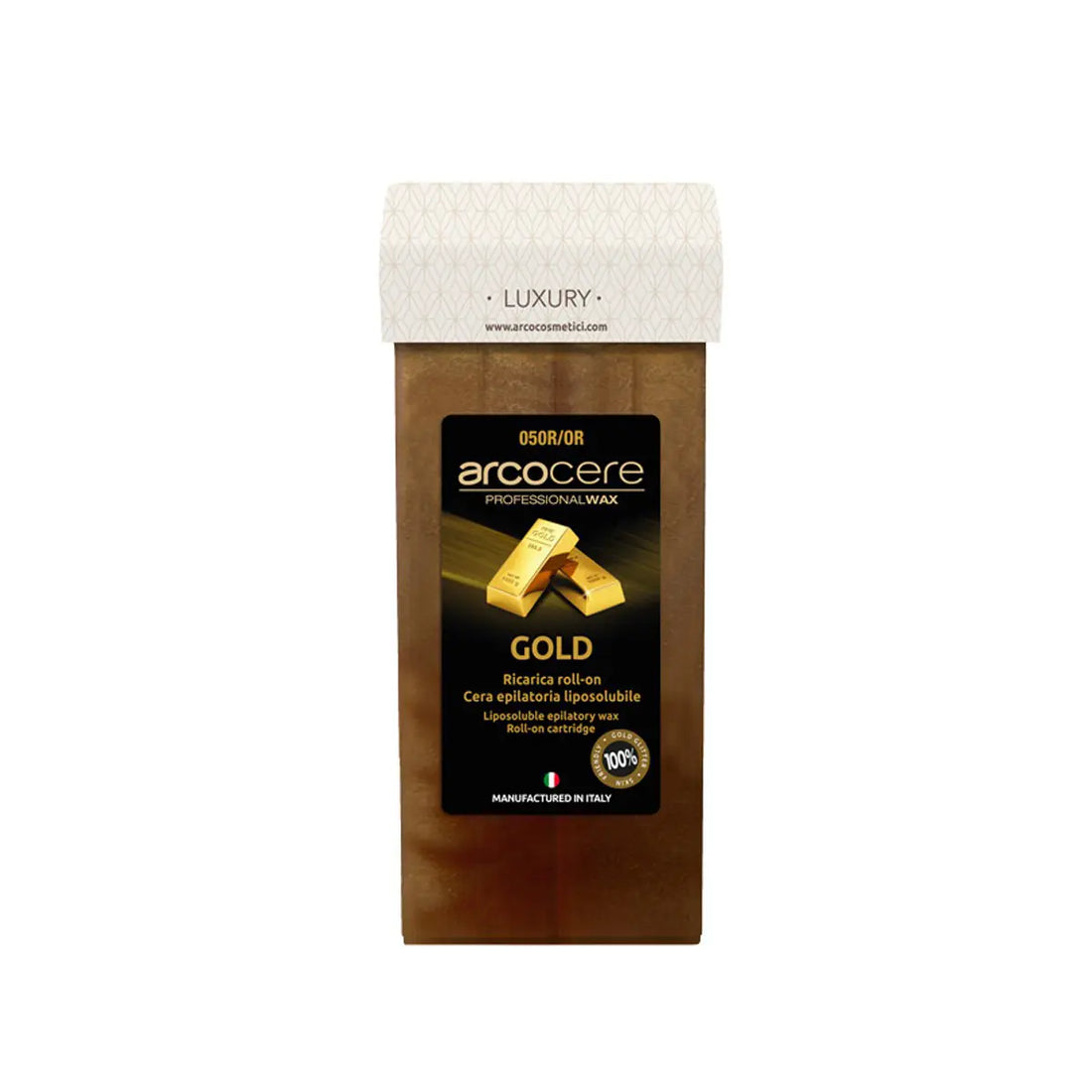 Refil di cera 100ml Lux Gold - Glitter