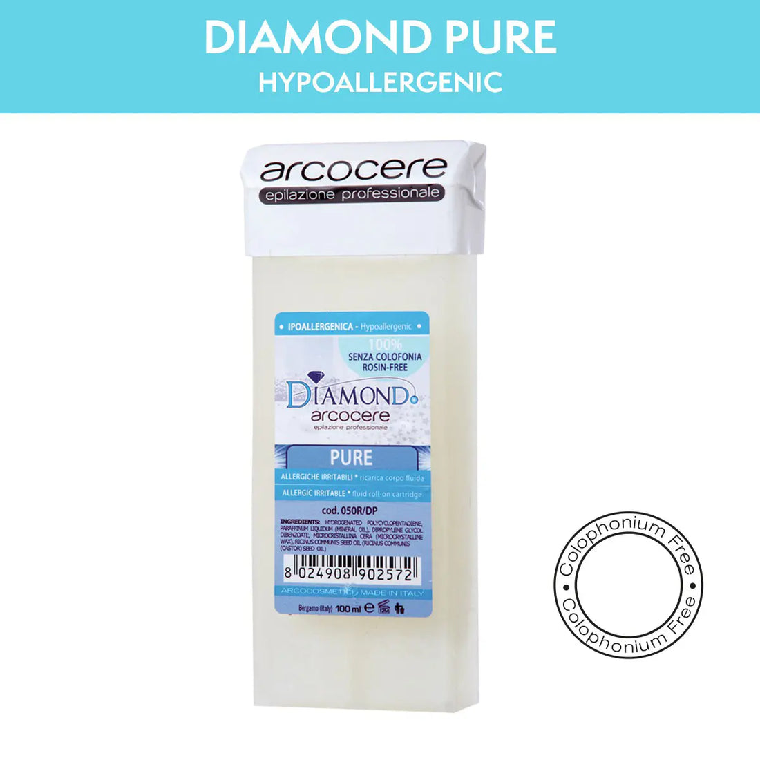 Cartuccia cera 100 ml  DIAMOND PURE