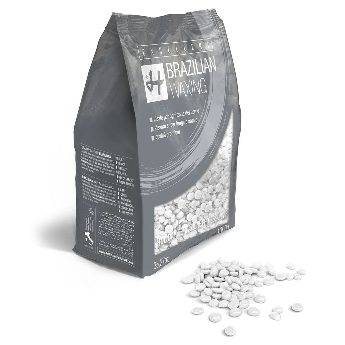Cera epilatoria brasiliana Excellent - extreme purity · perle 1 kg