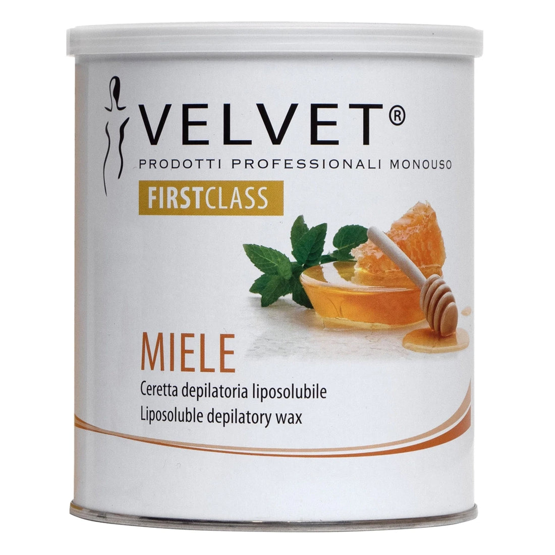 Cera epilatoria Velvet - Miele, 800 ml