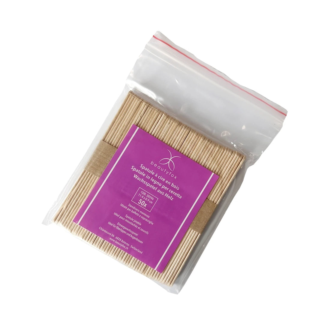 Spatole in legno per ceretta 11.4 x 0.9 cm