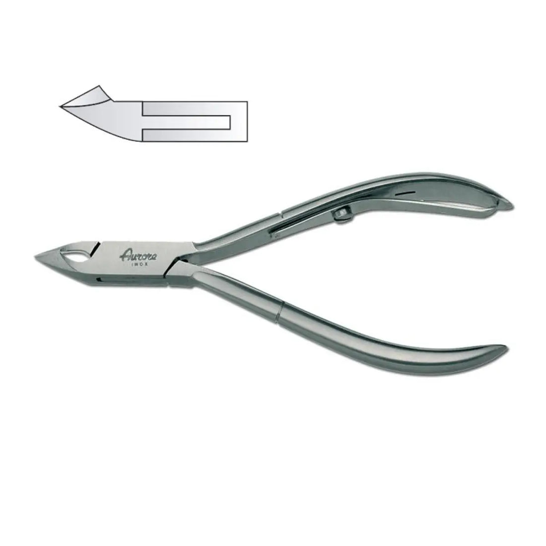 Tronchese pelle INOX 7 mm corto