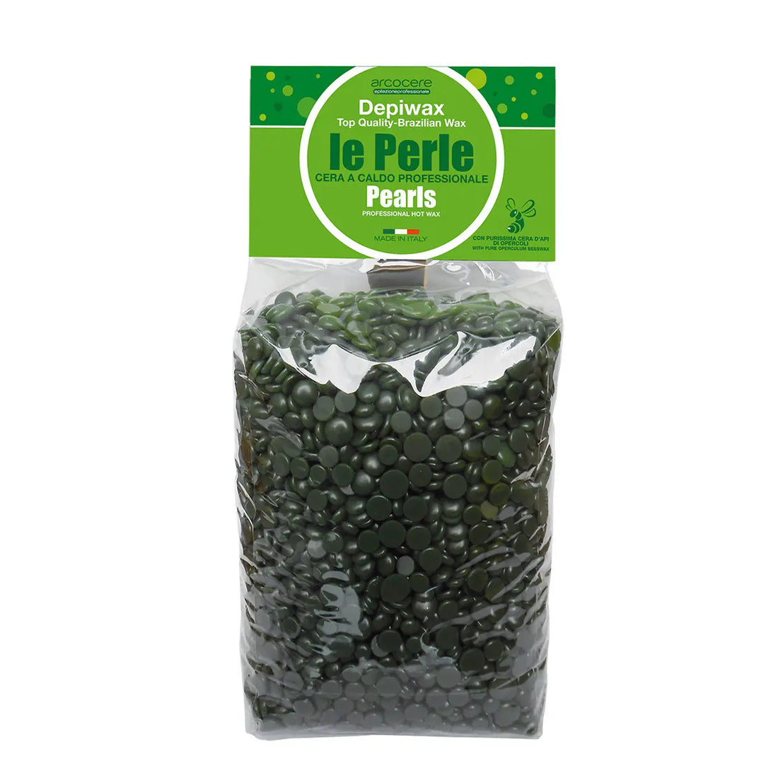 Cera a caldo alla clorofilla / perle da 1 kg