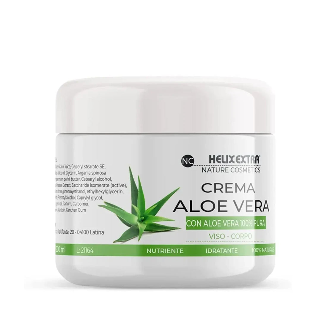 Crema Viso e Corpo con Aloe e Argan 100 ml