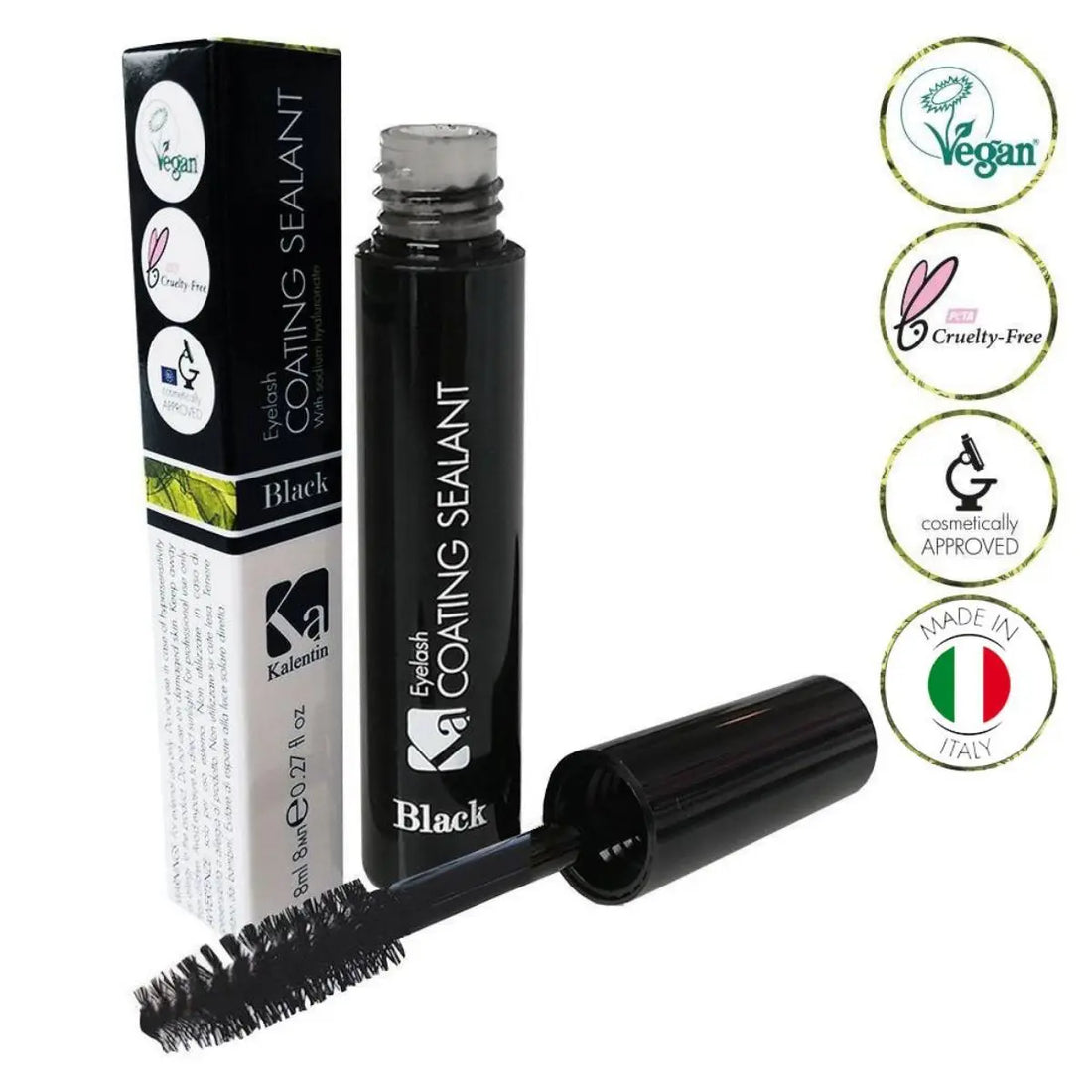 Eyelash coating sealant - nero · 8 ml