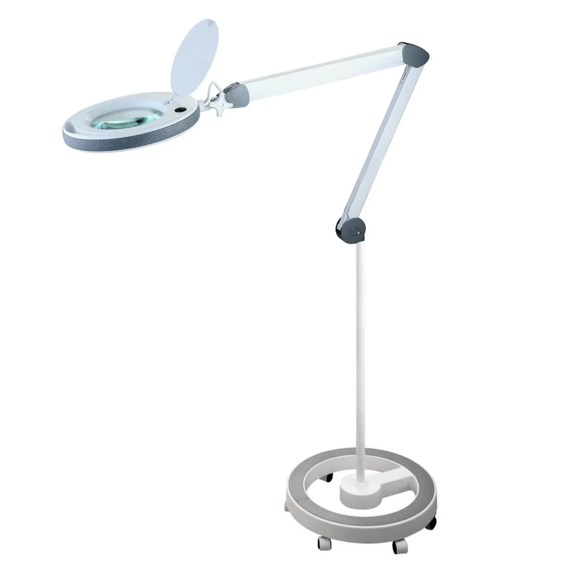 Lampada SMD-LED con lente 5 diottrie e stativo rotondo