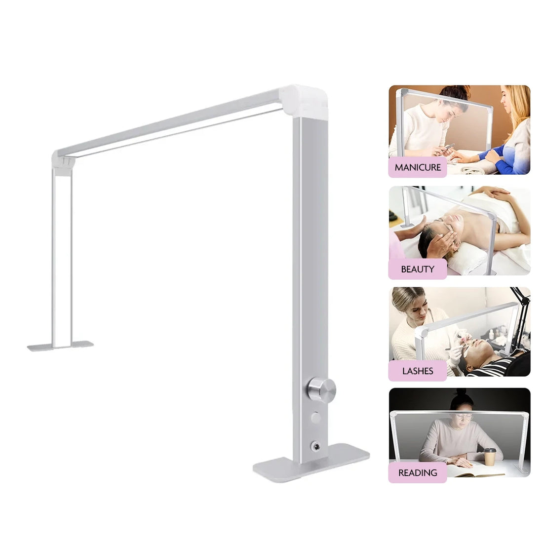 Lampada LED da tavolo a 3 sezioni